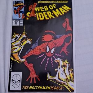 Lot of 3 Web of Spider-Man Comic Books